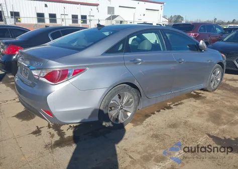 2015 Hyundai Sonata Hybrid Limited from USA, damaged, VIN KMHEC4A4XFA125589